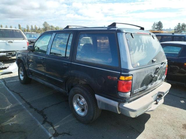 1FMDU34X2SZB71454 - 1995 FORD EXPLORER BLACK photo 2