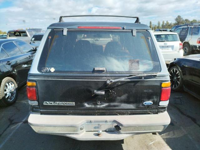 1FMDU34X2SZB71454 - 1995 FORD EXPLORER BLACK photo 6