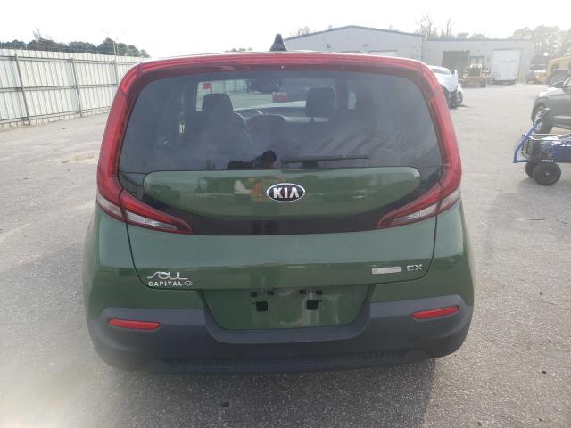 KNDJ33AU9L7049272 - 2020 KIA SOUL EX GREEN photo 6