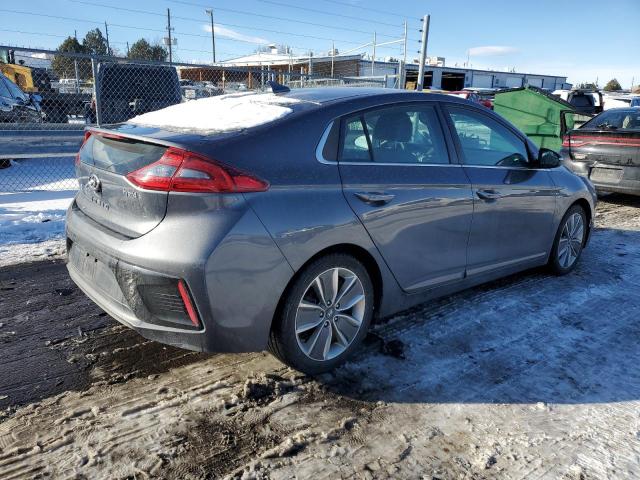 KMHC85LC0JU073643 - 2018 HYUNDAI IONIQ LIMITED GRAY photo 3