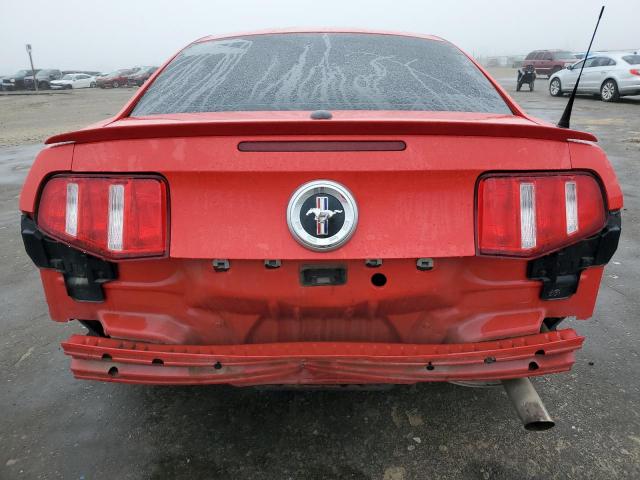 1ZVBP8AN8A5134317 - 2010 FORD MUSTANG RED photo 6