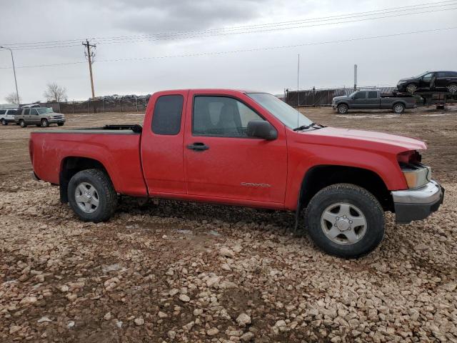 1GTDT196358197115 - 2005 GMC CANYON RED photo 4