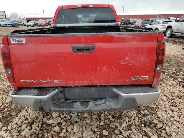 1GTDT196358197115 - 2005 GMC CANYON RED photo 6
