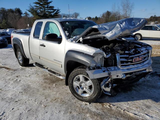 1GTR2VE7XCZ332676 - 2012 GMC SIERRA K1500 SLE SILVER photo 4