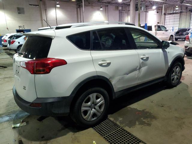 JTMBFREV6FD125974 - 2015 TOYOTA RAV4 LE WHITE photo 3