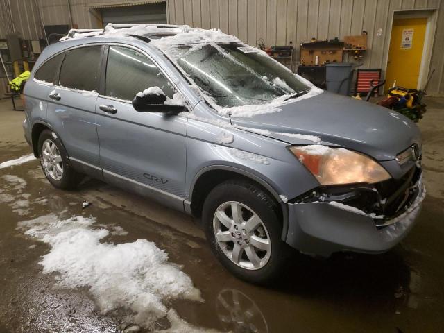 5J6RE48549L047733 - 2009 HONDA CR-V EX BLUE photo 4