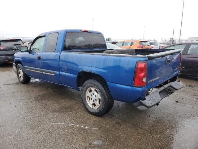 2GCEC19TX41176029 - 2004 CHEVROLET SILVERADO C1500 BLUE photo 2