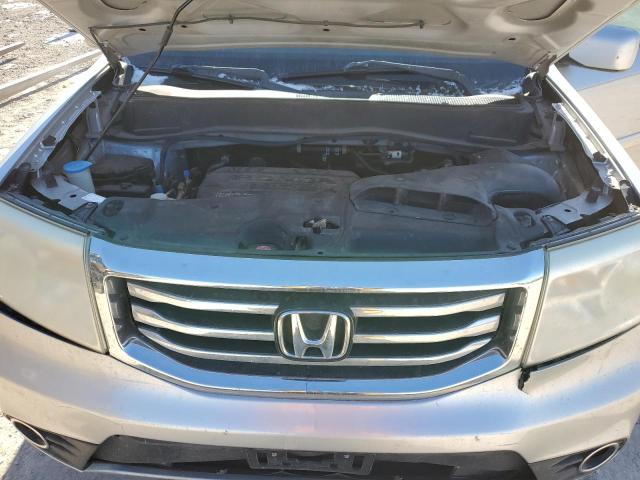 5FNYF3H51CB005796 - 2012 HONDA PILOT EXL SILVER photo 12