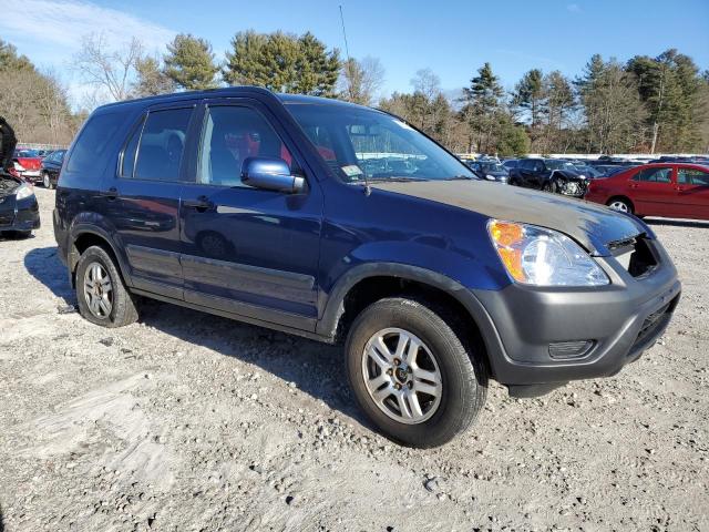 JHLRD77834C013767 - 2004 HONDA CR-V EX BLUE photo 4