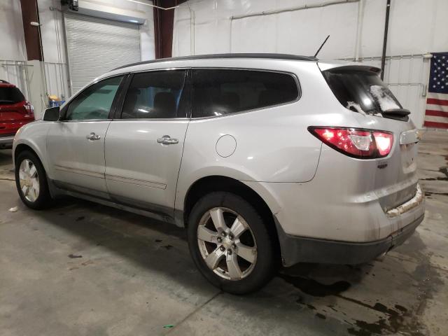 1GNKRJKD5EJ100026 - 2014 CHEVROLET TRAVERSE LTZ SILVER photo 2