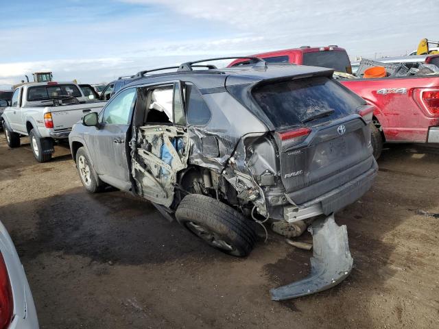 2T3RWRFV2LW067454 - 2020 TOYOTA RAV4 XLE GRAY photo 2