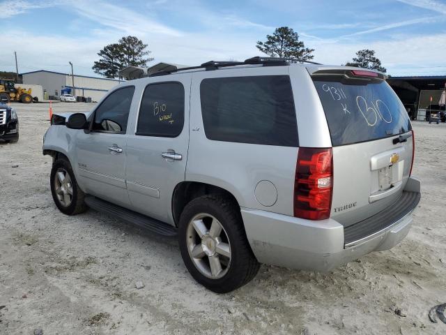 1GNSKCE0XDR299311 - 2013 CHEVROLET TAHOE K1500 LTZ SILVER photo 2