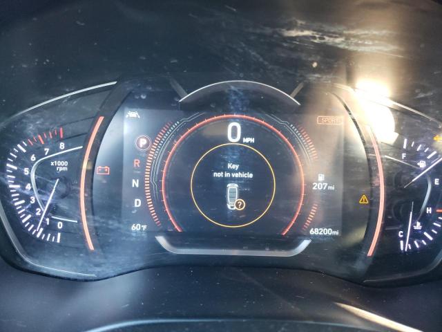 5NMS33AD4KH064726 - 2019 HYUNDAI SANTA FE SEL BLACK photo 9