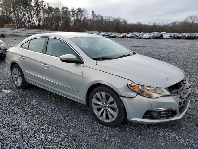 WVWML7AN1AE501821 - 2010 VOLKSWAGEN CC SPORT SILVER photo 4