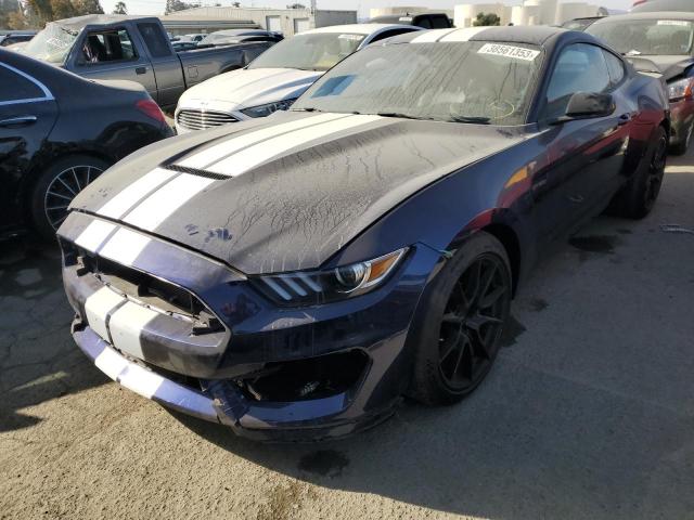 1FA6P8JZ7L5552593 - 2020 FORD MUSTANG SHELBY GT350 BLUE photo 1