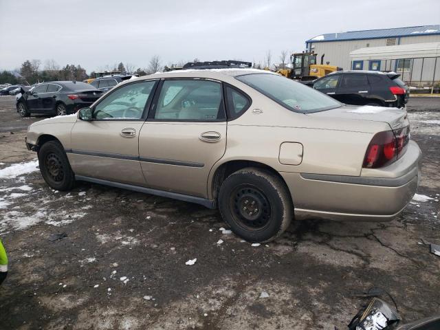 2G1WF52E929331899 - 2002 CHEVROLET IMPALA GOLD photo 2