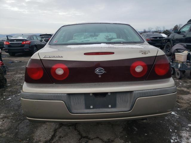 2G1WF52E929331899 - 2002 CHEVROLET IMPALA GOLD photo 6