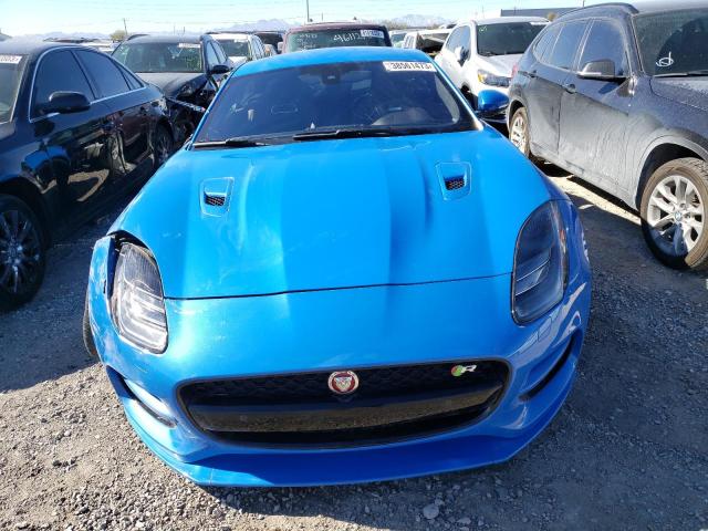 SAJD51EE6JCK51426 - 2018 JAGUAR F-TYPE R BLUE photo 5