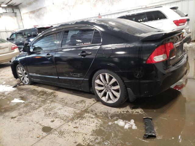 2HGFA5E55BH700380 - 2011 HONDA CIVIC SI BLACK photo 2