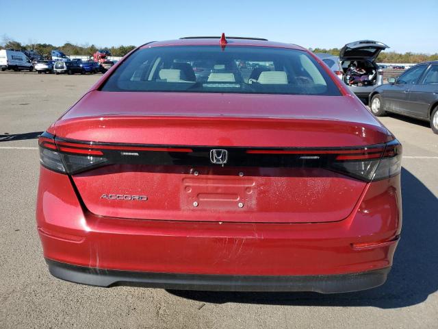 1HGCY1F33PA019547 - 2023 HONDA ACCORD EX RED photo 6