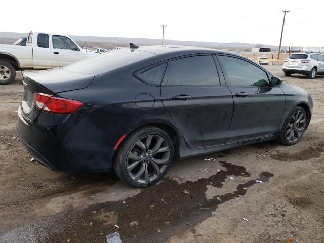 1C3CCCDG1FN583594 - 2015 CHRYSLER 200 S BLACK photo 3