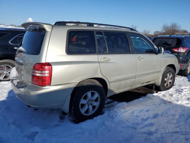 JTEHF21A630130076 - 2003 TOYOTA HIGHLANDER LIMITED BEIGE photo 3