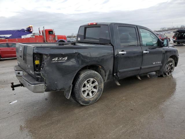 1N6BA07B87N228335 - 2007 NISSAN TITAN XE BLACK photo 3