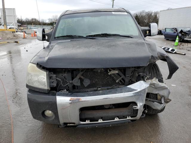 1N6BA07B87N228335 - 2007 NISSAN TITAN XE BLACK photo 5