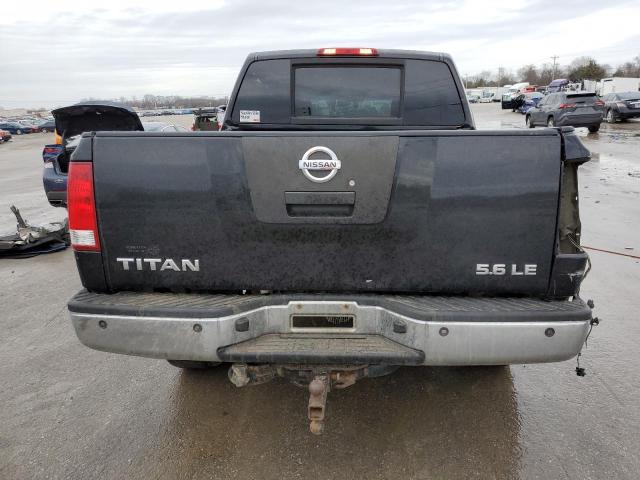 1N6BA07B87N228335 - 2007 NISSAN TITAN XE BLACK photo 6