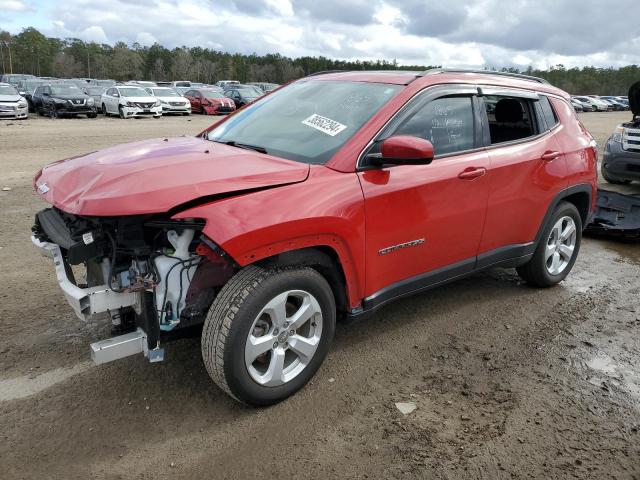 3C4NJCBB2MT571291 - 2021 JEEP COMPASS LATITUDE RED photo 1