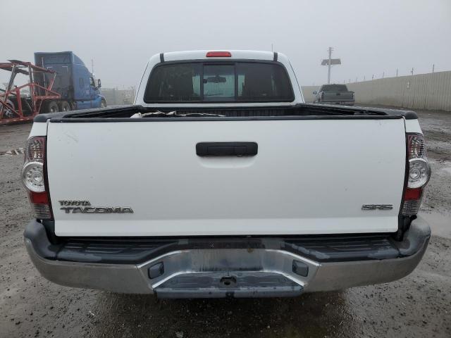 5TFTX4CN2DX027589 - 2013 TOYOTA TACOMA ACCESS CAB WHITE photo 6