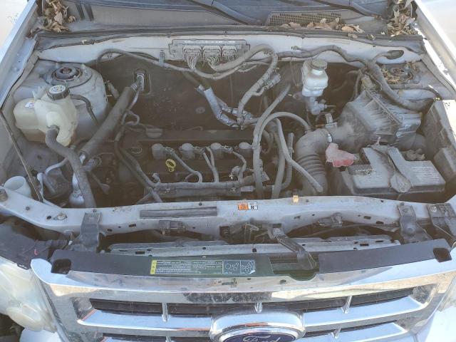 1FMCU9D72AKC28502 - 2010 FORD ESCAPE XLT SILVER photo 11