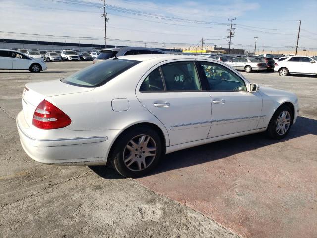 WDBUF56J06A809917 - 2006 MERCEDES-BENZ E 350 WHITE photo 3