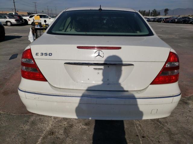 WDBUF56J06A809917 - 2006 MERCEDES-BENZ E 350 WHITE photo 6