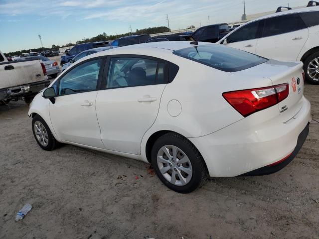 KNADM4A3XH6005749 - 2017 KIA RIO LX WHITE photo 2