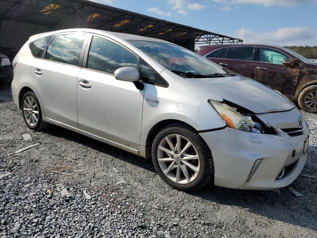 JTDZN3EU7D3189059 - 2013 TOYOTA PRIUS V SILVER photo 4