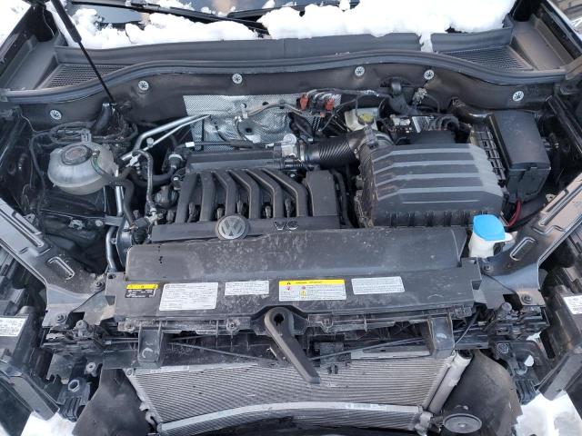1V2KE2CA9MC208570 - 2021 VOLKSWAGEN ATLAS CROS SE შავი ფოტო 11