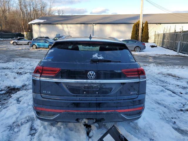 1V2KE2CA9MC208570 - 2021 VOLKSWAGEN ATLAS CROS SE შავი ფოტო 6