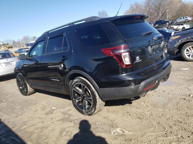 1FM5K8GT2FGA79083 - 2015 FORD EXPLORER SPORT BLACK photo 2