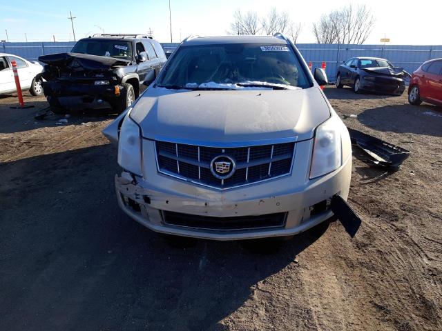 3GYFNDEY1AS572975 - 2010 CADILLAC SRX LUXURY COLLECTION BROWN photo 5