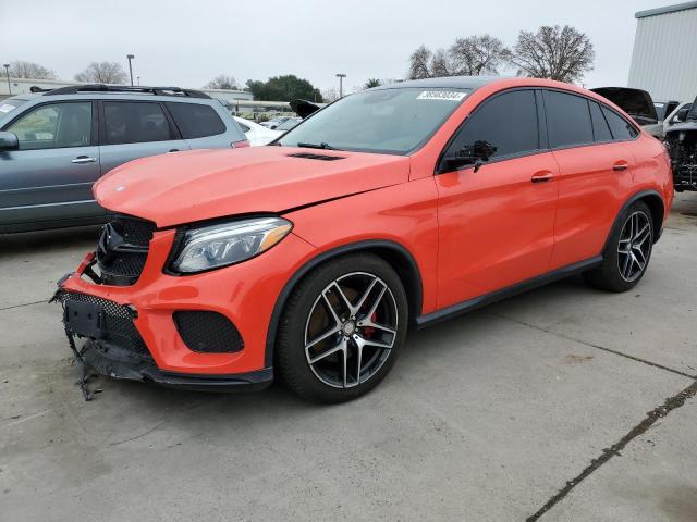4JGED6EB4GA044610 - 2016 MERCEDES-BENZ GLE COUPE 450 4MATIC RED photo 1