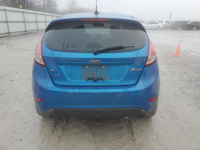 3FADP4EJ4HM157597 - 2017 FORD FIESTA SE BLUE photo 6