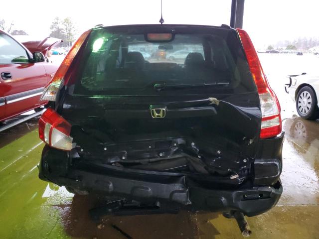 5J6RE38329L034519 - 2009 HONDA CR-V LX BLACK photo 6