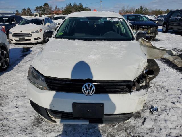 3VW1K7AJ1EM274629 - 2014 VOLKSWAGEN JETTA BASE WHITE photo 5