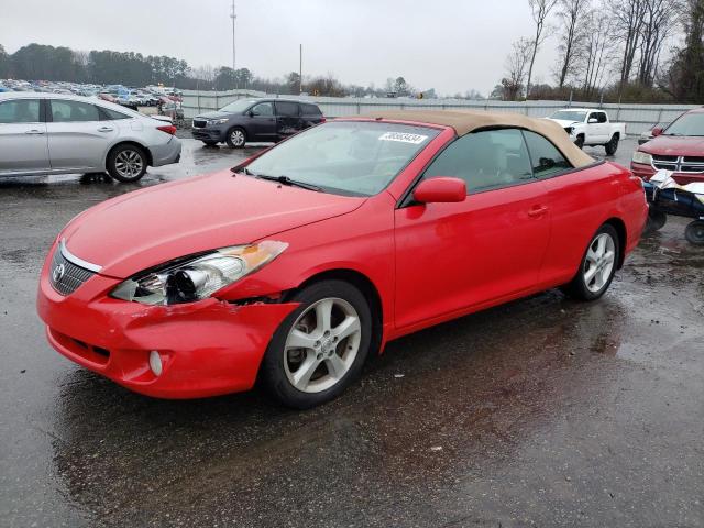 4T1FA38P24U035840 - 2004 TOYOTA CAMRY SOLA SE RED photo 1