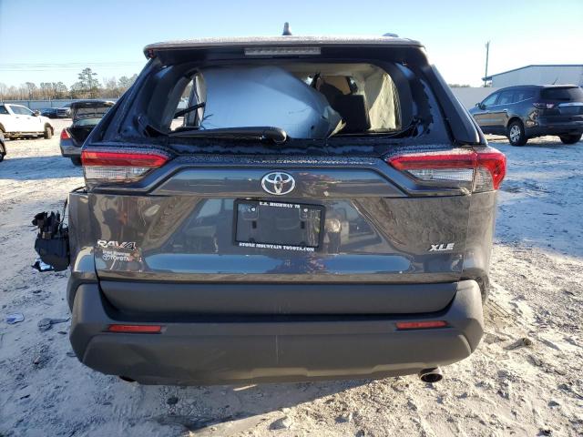 2T3W1RFV1KC006694 - 2019 TOYOTA RAV4 XLE CHARCOAL photo 6