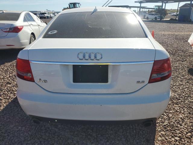 WAUAH74F87N101060 - 2007 AUDI A6 3.2 WHITE photo 6