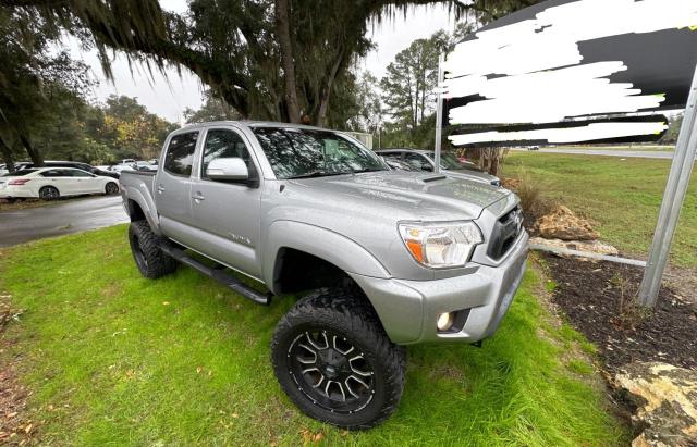 5TFJU4GN4EX062632 - 2014 TOYOTA TACOMA DOUBLE CAB PRERUNNER SILVER photo 1