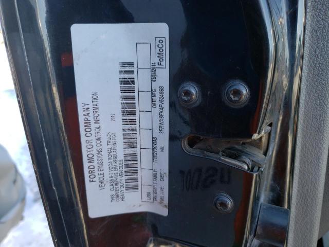 3FRWX6FK4FV524868 - 2015 FORD F650 SUPER DUTY BLACK photo 13