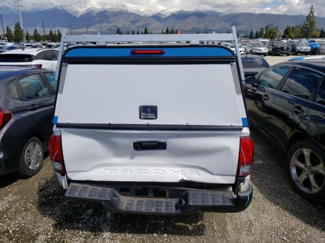 5TFRX5GN1KX135936 - 2019 TOYOTA TACOMA ACCESS CAB WHITE photo 6